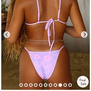 Kulani Kinis hibiscus haze bikini bottom